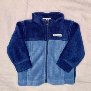 Columbia Navy and Blue Fleece Jacket